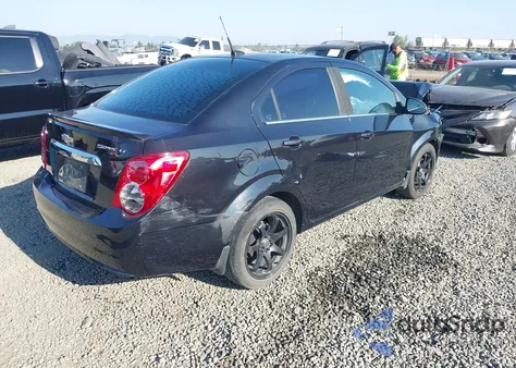 2013 Chevrolet Sonic Lt Auto из США, поврежденный, VIN 1G1JC5SG5D4110763